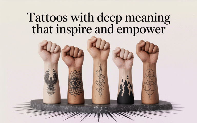 Tattoos with Deep Meaning That Inspire and Empower