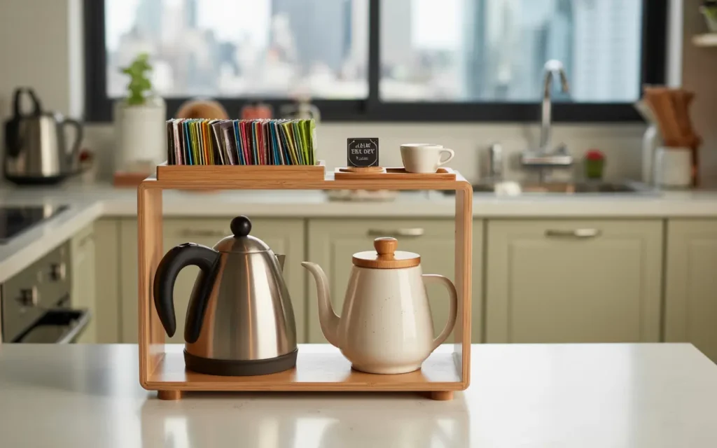 Tea Station for Small Spaces