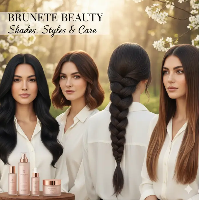 Brunette Hair Color: Shades, Styles, and Care for a Timeless Look
