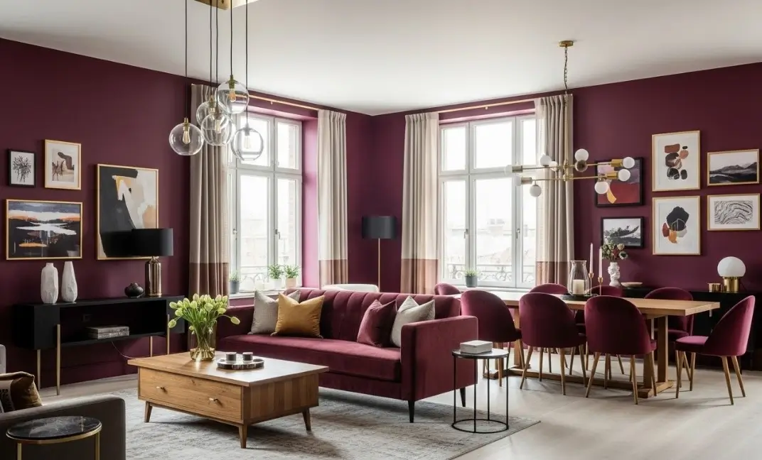 Burgundy Room Ideas for a Warm and Sophisticated Home