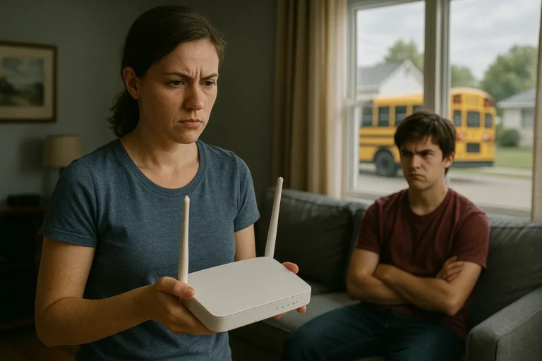 AITA for Taking Away My Brother’s Internet After He Missed the Bus Two Days in a Row?