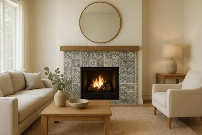 Tiled Fireplace Ideas to Add Texture, Color, and Timeless Beauty