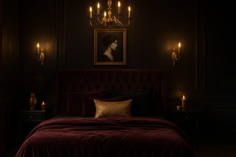 Dark Feminine Bedroom Ideas for a Luxurious and Empowering Space