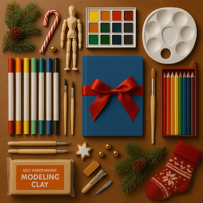 Creative hobby Christmas gifts for artistic teens.