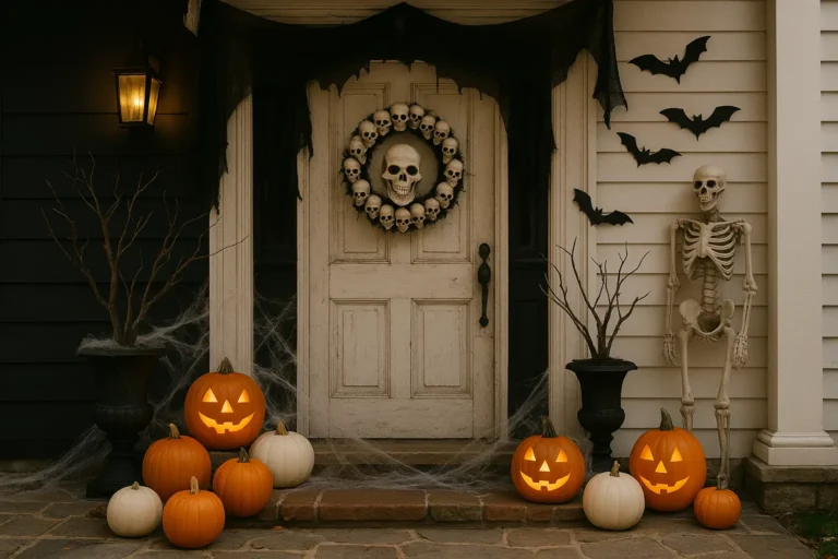 Halloween Porch Decorations for a Spooky and Stylish Welcome