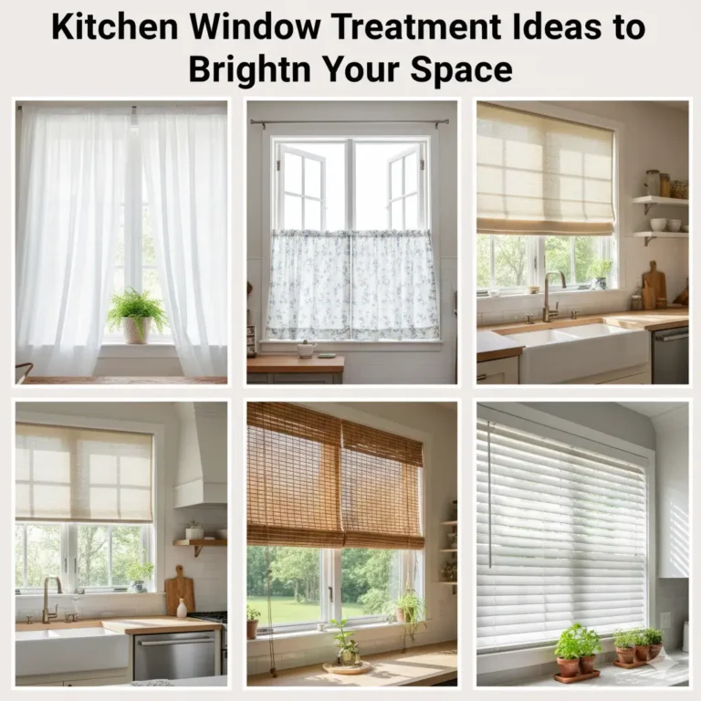 Kitchen Window Treatment Ideas to Brighten Your Space