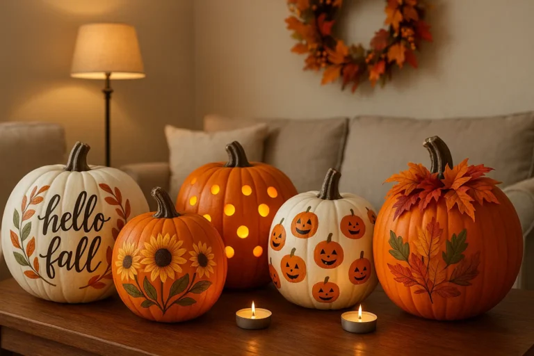 Pumpkin Decorate Ideas for a Cozy and Festive Home