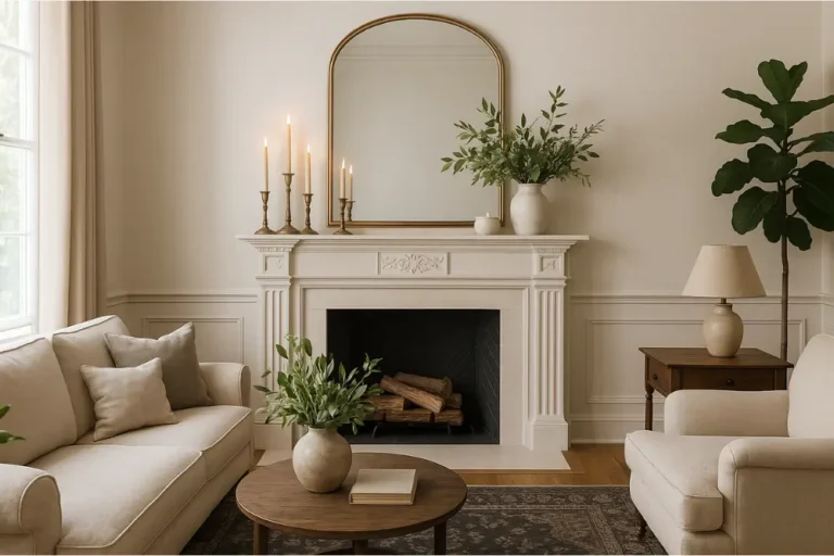 Fireplace Mantel Decor Ideas to Create a Cozy and Stylish Focal Point