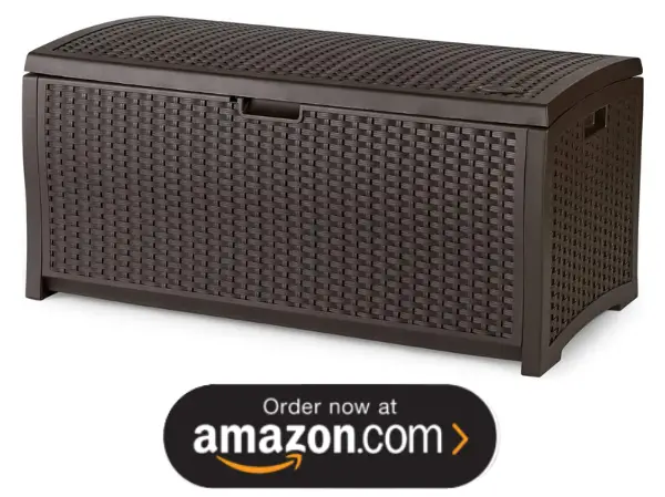 Suncast Resin Outdoor Storage Bench