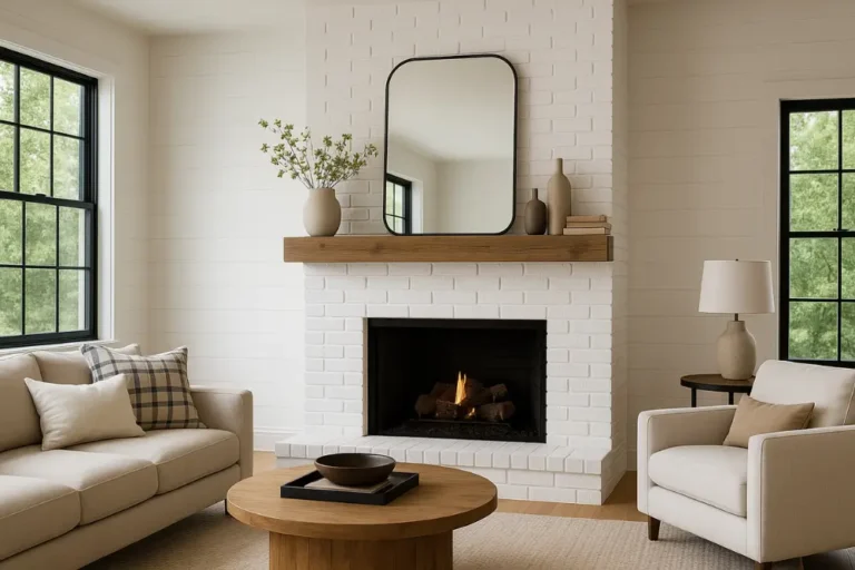 Brick Fireplace Makeover: Transform Your Hearth with Style and Warmth