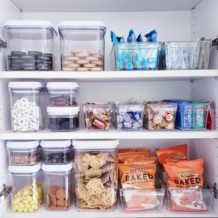 Clear Containers for Dry Goods