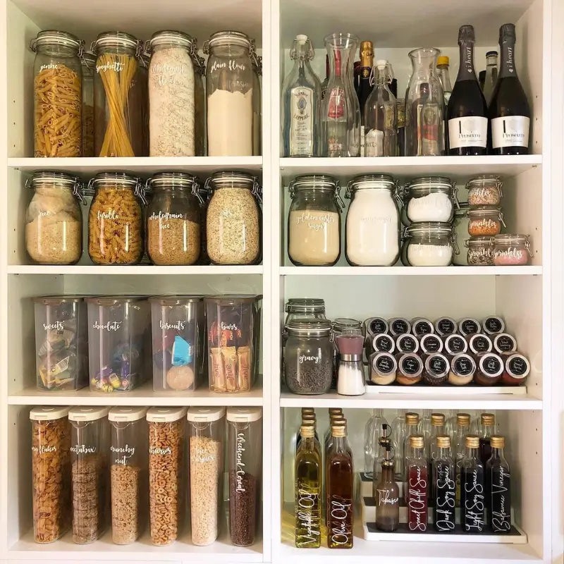 Clear Storage Containers for Visibility