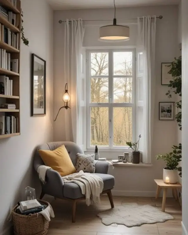 Creating a Cozy Reading Nook for Winter Relaxation