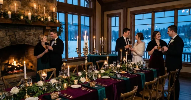 January Wedding Ideas for a Warm, Cozy Seasonal Celebration
