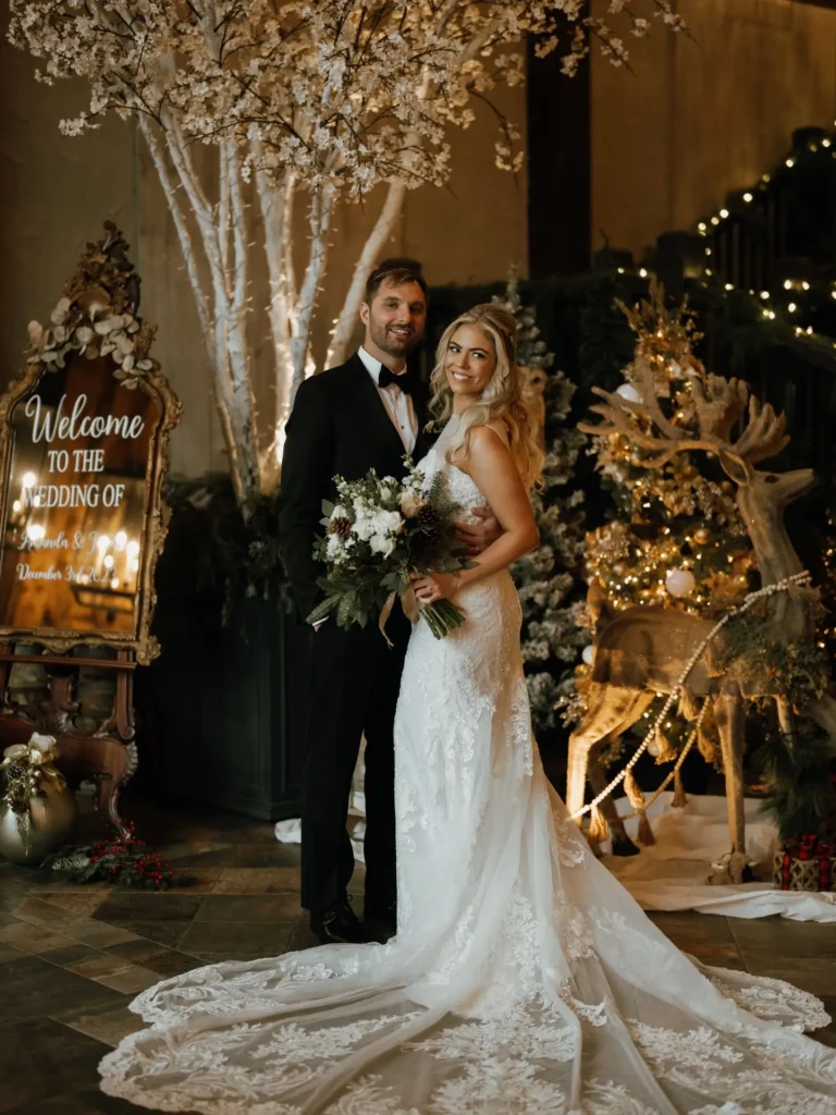 January wedding photos