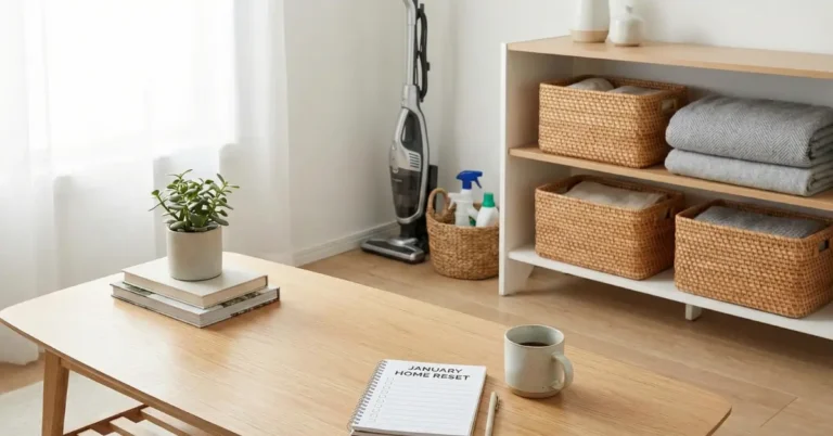 January Home Reset Routine You Can Finish in a Weekend