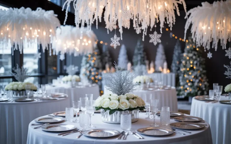 Winter Wonderland Party Decorations to Create a Magical Snowy Celebration