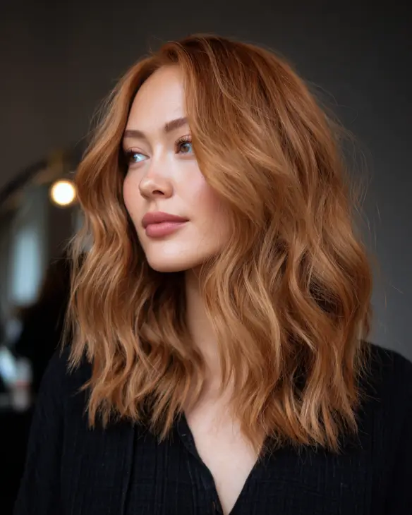 Butterscotch Wave Lob