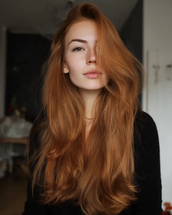 Cascading Soft Ginger Layers