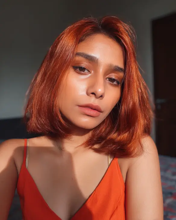 Glossy Ginger Classic Bob