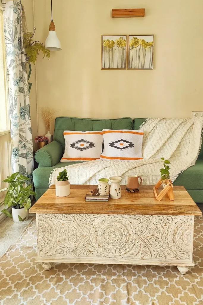 Living Room Reset (Surfaces, Comfort, and the “Dump Zone”)