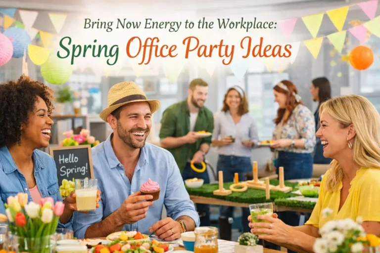 Celebrate the Season With Fun Spring Office Party Ideas