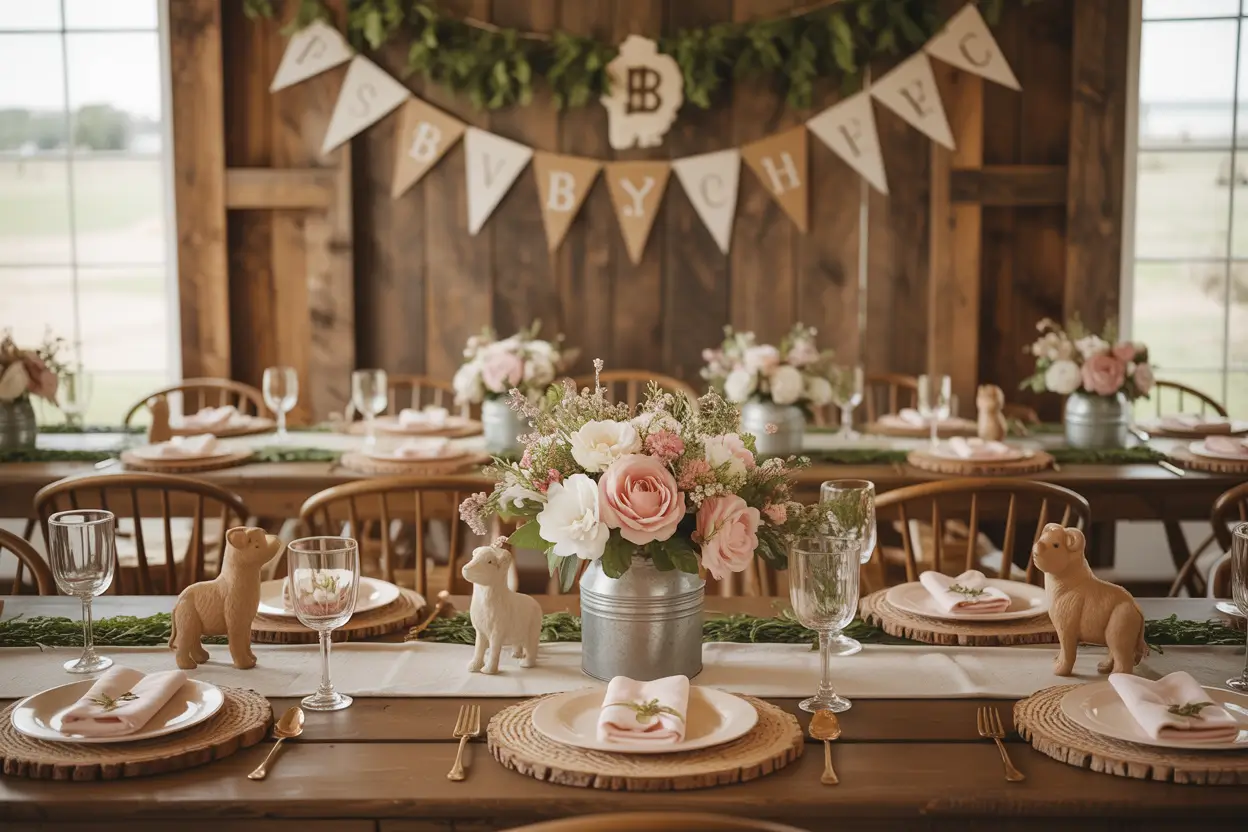 Farm Baby Shower Ideas for Cute Country Style Parties